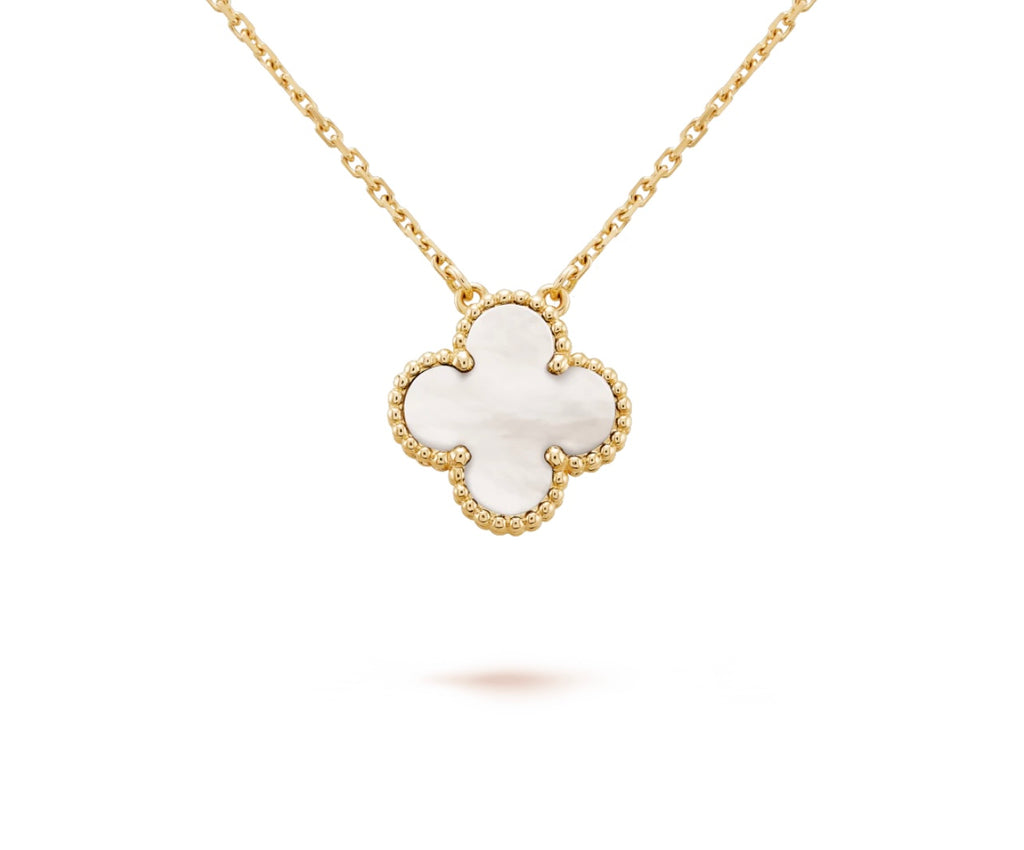 White Clover Leaf Pendant